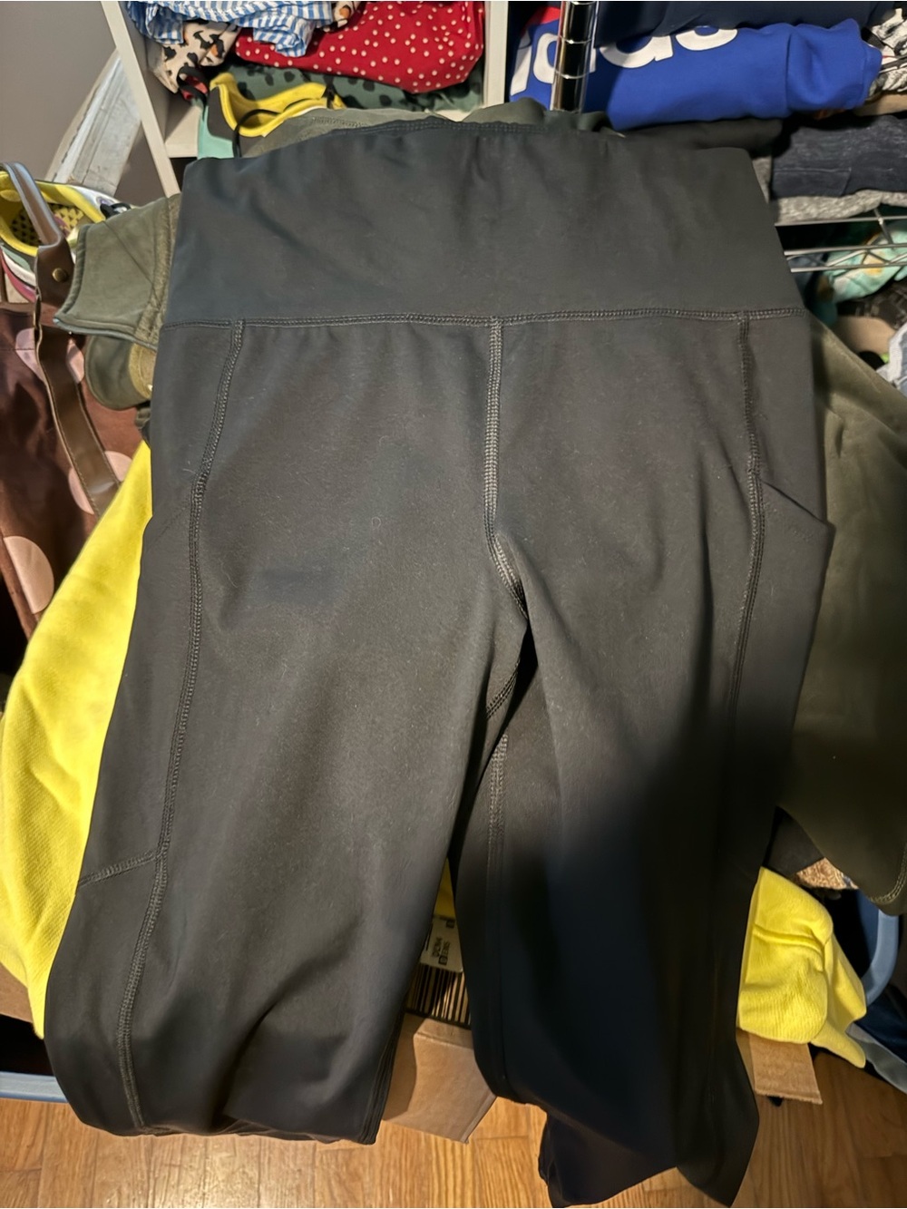 American Eagle Outfitters Black High-Waist Leggings